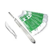 Bistüri Seti ( 10 Adet Ucu İle Birlikte ) No: 20