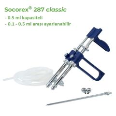 Socorex Otomatik Enjektör 0.5 ml. İkili - Twin Model 287.2