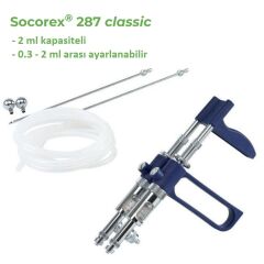 Socorex Otomatik Enjektör 2 ml. İkili - Twin Model 287.2