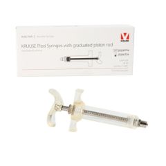 Kruuse Mika Enjektör. 10 ml. Piston Ayarlı