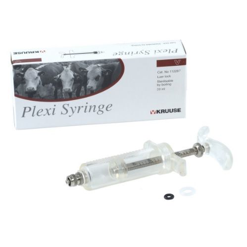 Kruuse Mika Enjektör. 20 ml. Piston Ayarlı