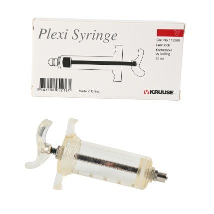 Kruuse Mika Enjektör. 50 ml. Piston Ayarlı
