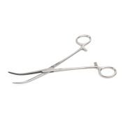 Kruuse Hemostatik Pens. 20 cm / 7.9, Eğri (Kavisli Model)