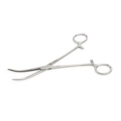 Kruuse Hemostatik Pens. 20 cm / 7.9, Eğri (Kavisli Model)