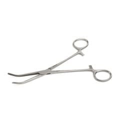 Kruuse Hemostatik Pens. 18 cm / 7.1, Eğri (Kavisli Model)