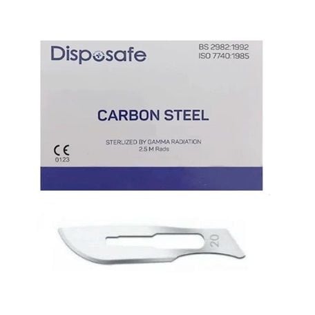 Disposafe Bistüri Ucu No:20 (100 Adet)