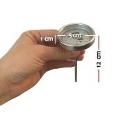 TFA Gıda Termometresi. Mekanik. Saplamalı. Paslanmaz Çelik