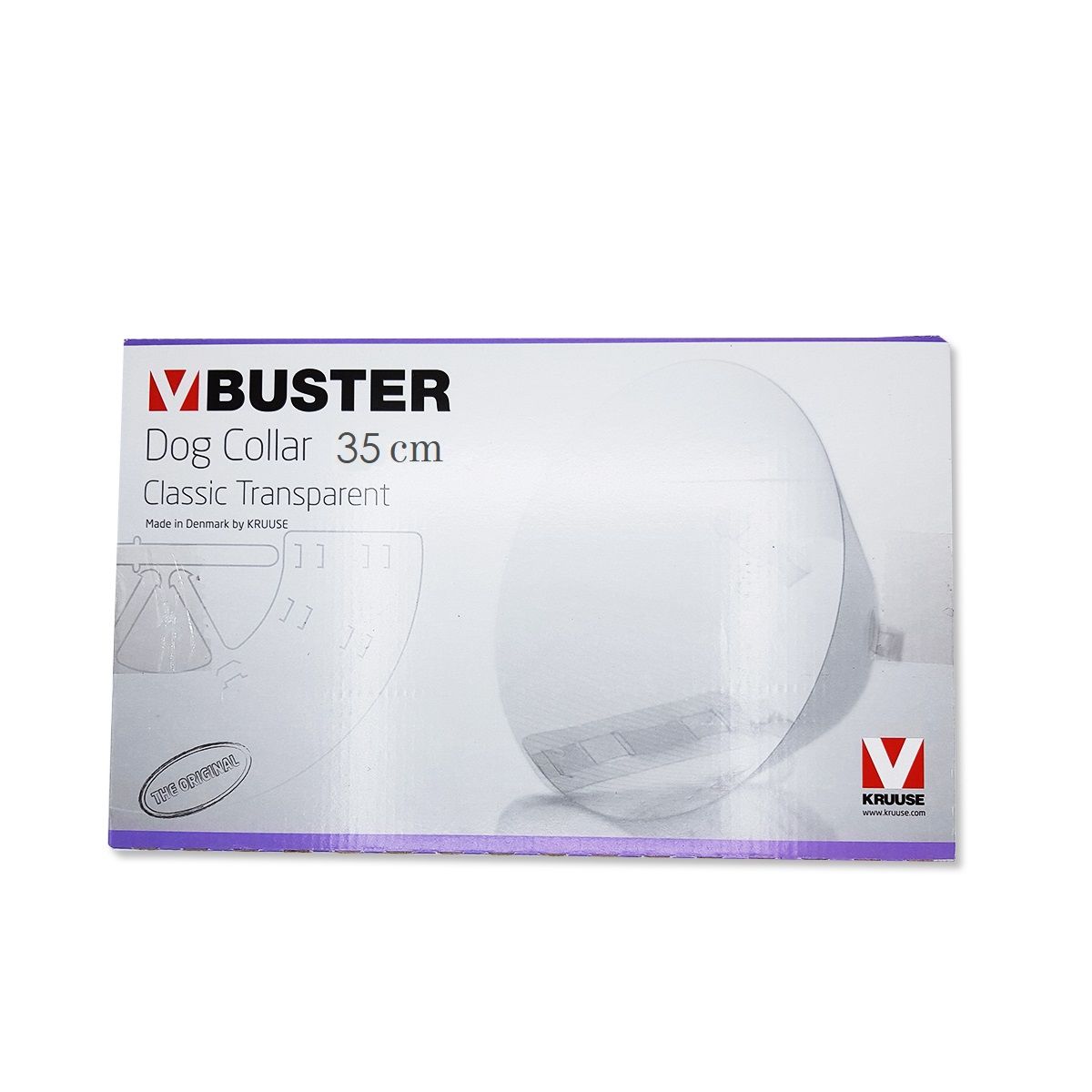 Buster Elizabeth Köpek Yakalığı. Transparan. 35 cm (10'lu Paket)