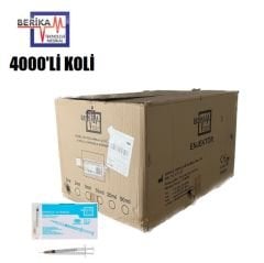 Berika Plastik İnsülin Enjektörü. 1 ml. 26G. 1 Koli ( 4000 Adet )