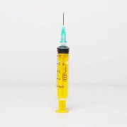 TTT Plastik Enjektör. 5 ml. Contalı. 21G Yeşil Kısa İğneli