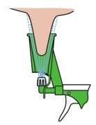 Kerbl Meme Başı Püskürtme Kabı. Hazneli