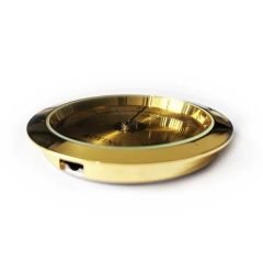 Nem Ölçer Higrometre. Analog. Metal Çerçeve. Sarı. 50 mm