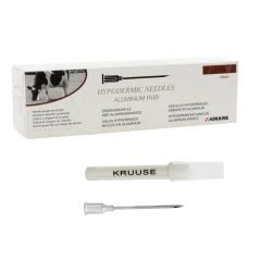 Kruuse Enjektör İğnesi (16Gx1½) 1,6x38 mm. Alüminyum Hub (100 Adet)
