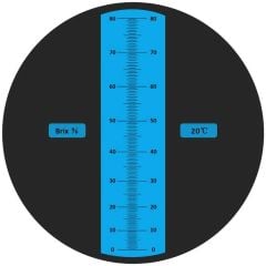 ATC 0-80 Şeker Yoğunluk Ölçer Brix Refraktometre