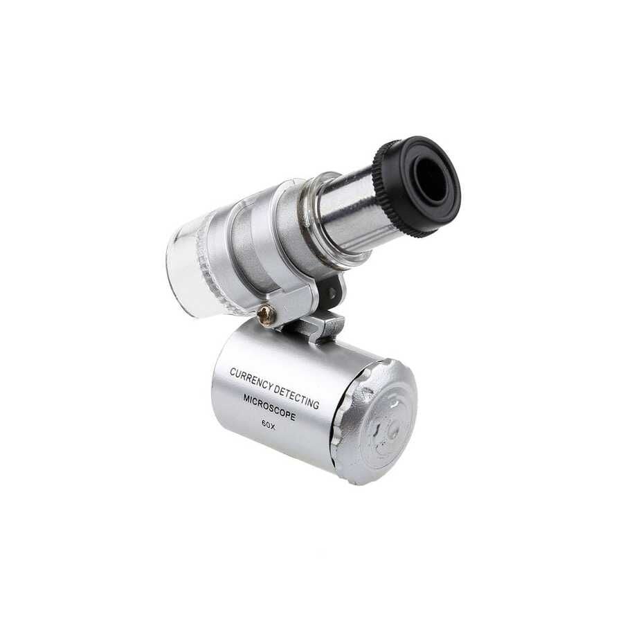 Ledli Mini Büyüteç 60X