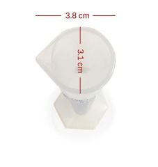 İsolab Plastik Mezür. 100 ml. Mavi Skala