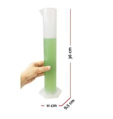 Plastik Mezür. 500 ml. Uzun Form. PP