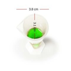 İsolab Plastik Mezür. 100 ml. Kabartma Skala