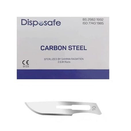 Disposafe Bistüri Ucu No:10  (100 Adet)