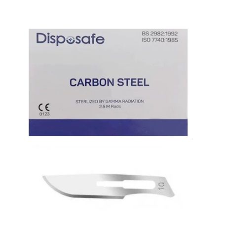 Disposafe Vet Bistüri Ucu No:10  (100 Adet)