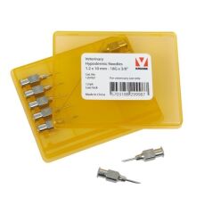 KRUUSE-VET Enjektör İğnesi (18Gx3/8) 1.2 x 10 mm (12 Adet)