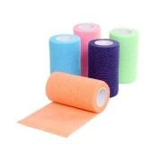 Kruuse Vet-Flex Cohesive Bandaj. 10 cm x 4.5 metre. Karışık ( 10'lu Paket )