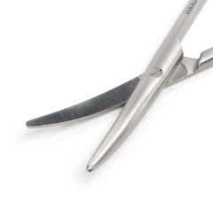 Kruuse-Vet Metzenbaum Makas. 14,5 cm / 5.7, Künt / Künt. Eğri