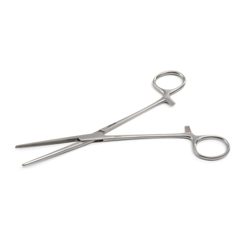 Kruuse Hemostatik Pens. 18 cm / 7.1, Düz