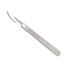 Kruuse-Vet Disposable Plastik Saplı Bistüri No:24