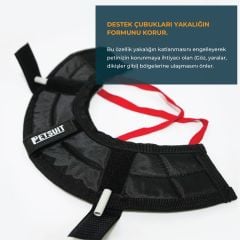 Tekstil Elizabeth Yakalık 10 cm. Yıkanabilir