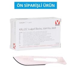 Kruuse-Vet Bistüri Ucu. No:21. Paslanmaz Çelik ( 100 Adet )