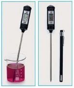 Gıda Termometresi. Dijital. Saplamalı. Cep Tipi