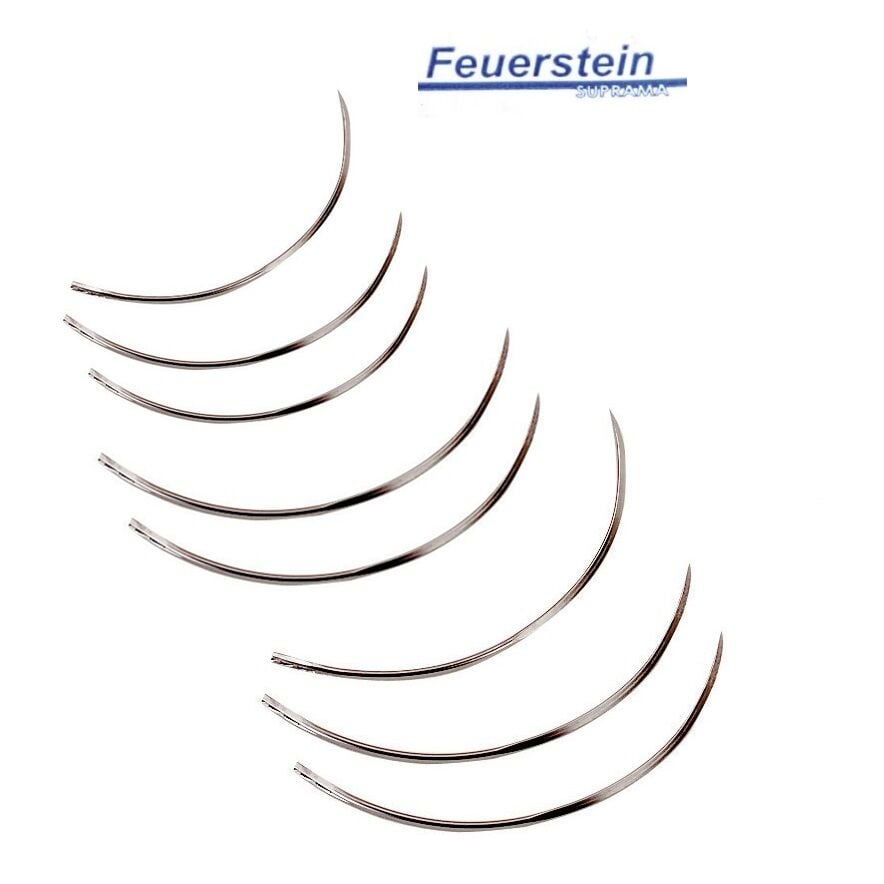 Feuerstein Sütür İğnesi. Karışık Set ( 12 Adet )