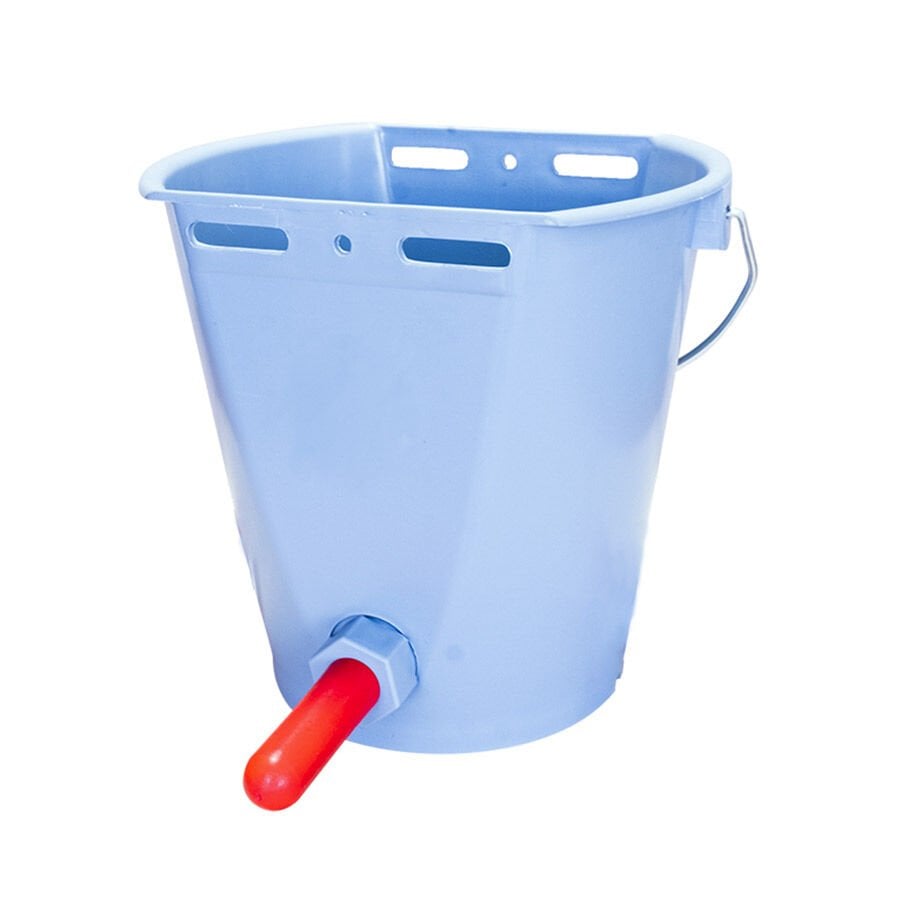 Geppas Buzağı Süt Emzirme Kovası. 8 Litre. Tek Emzikli