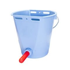 Geppas Buzağı Süt Emzirme Kovası. 8 Litre. Tek Emzikli