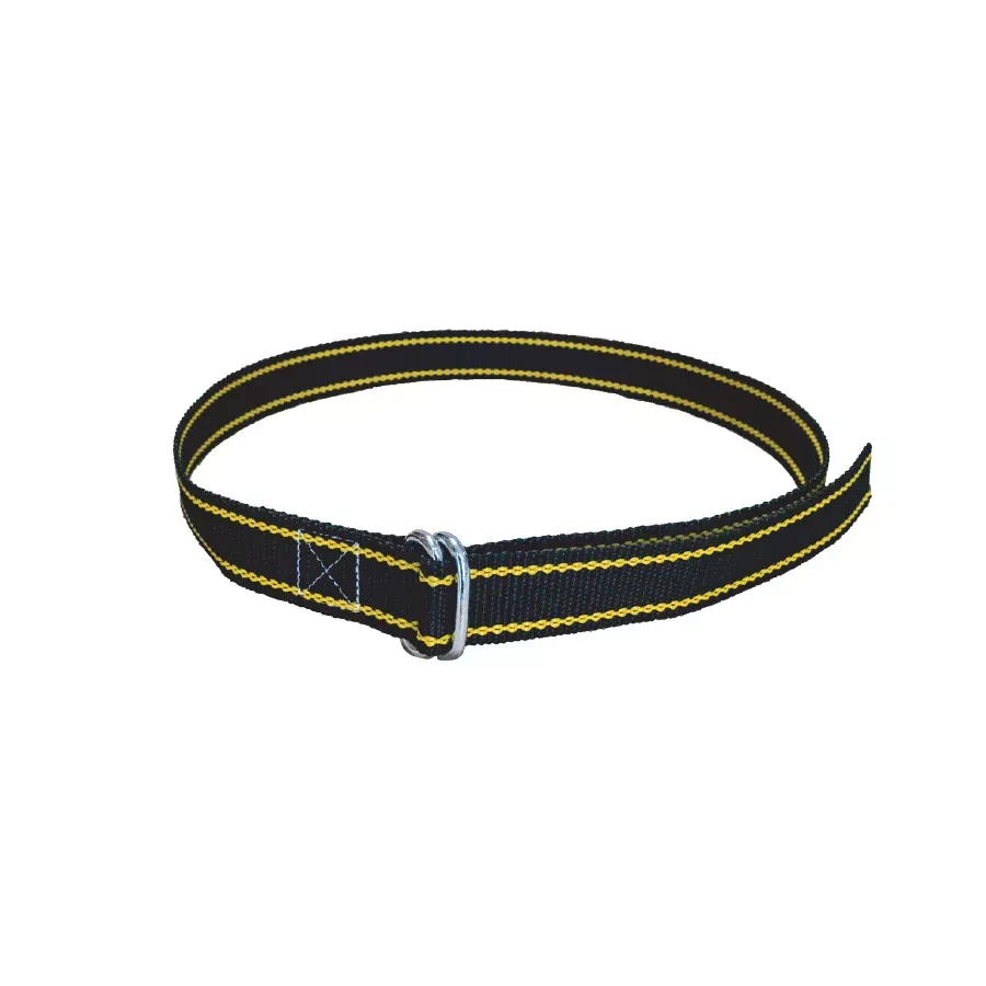 Büyükbaş Boyun Numaratör Kayışı. Palaska Tip. 160 cm. Siyah / Sarı