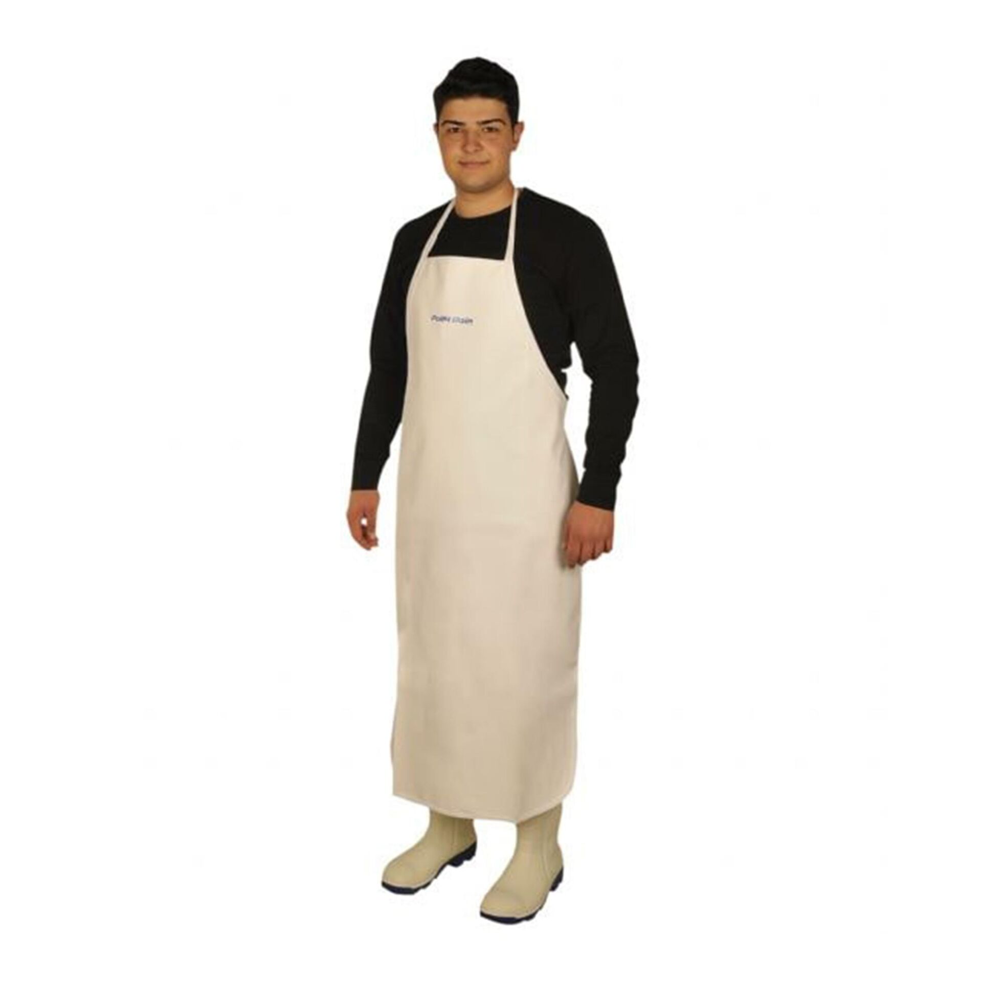 Pollyrain Apron (Önlük) PVC. 115 cm. Beyaz