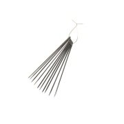 Kruuse-Vet Sütür İğnesi. Regular Eye. Düz. Keskin. 90 mm. 10/pk