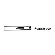 Kruuse-Vet Sütür İğnesi. Regular Eye. Düz. Keskin. 90 mm. 10/pk