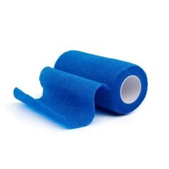 Kruuse Flexible Cohesive Bandaj. Mavi. 10 cm x 4.5 metre