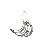 Kruuse-Vet Sütür İğnesi. Spring Eye. 1/2. Keskin. 41 mm. 10/pk