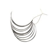 Kruuse-Vet Sütür İğnesi. Spring Eye. 1/2. Yuvarlak. 48 mm. 10/pk