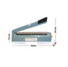 30 cm Poşet Ağzı Kapama Yapıştırma Makinası. Plastik Gövdeli Model