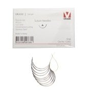Kruuse-Vet Sütür İğnesi. Regular Eye. 1/2. Keskin. 39 mm. 10/pk