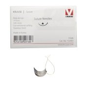 Kruuse-Vet Sütür İğnesi. Regular Eye. 3/8. Keskin. 19 mm. 10/pk