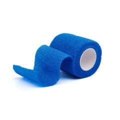 Kruuse Flexible Cohesive Bandaj. Mavi. 5 cm x 4.5 metre