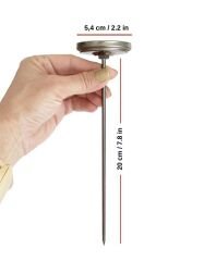 Therro Kompost Termometresi. Mekanik. 20 cm