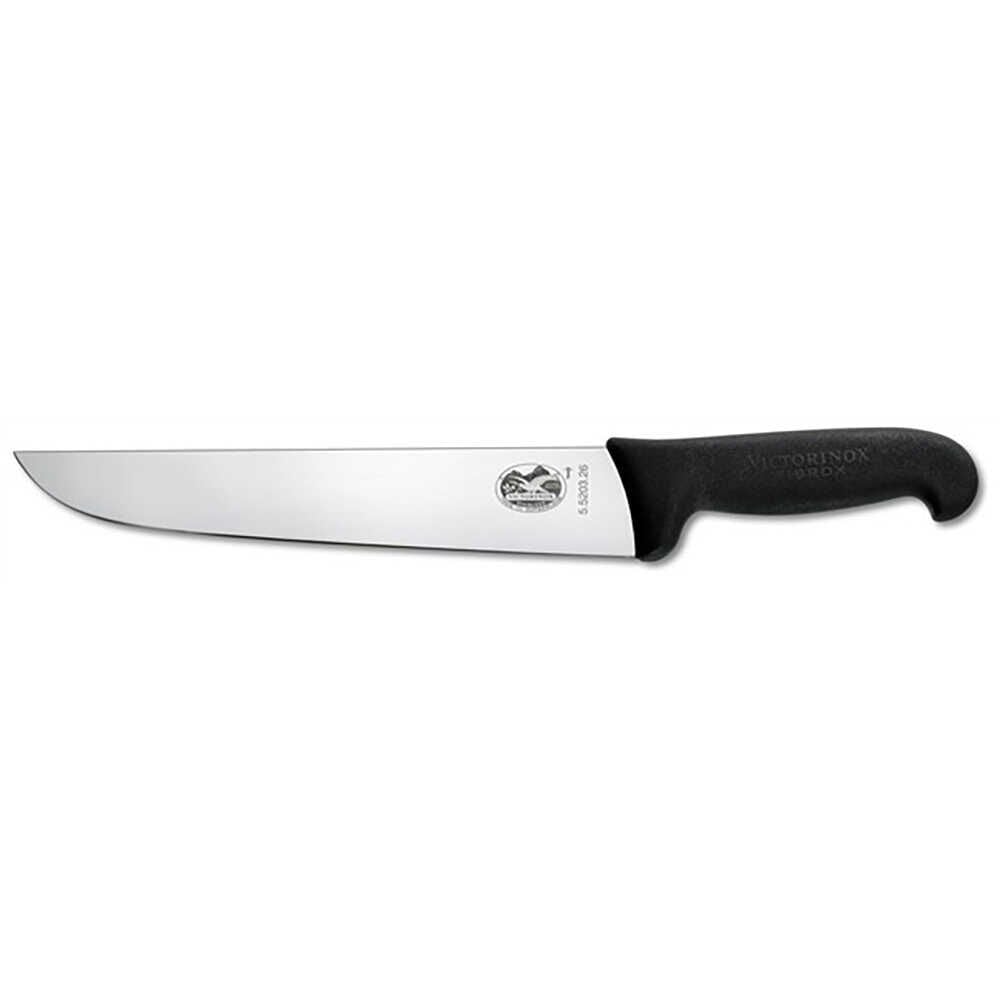 Victorinox Kasap Bıçağı. 20 cm. Siyah Saplı