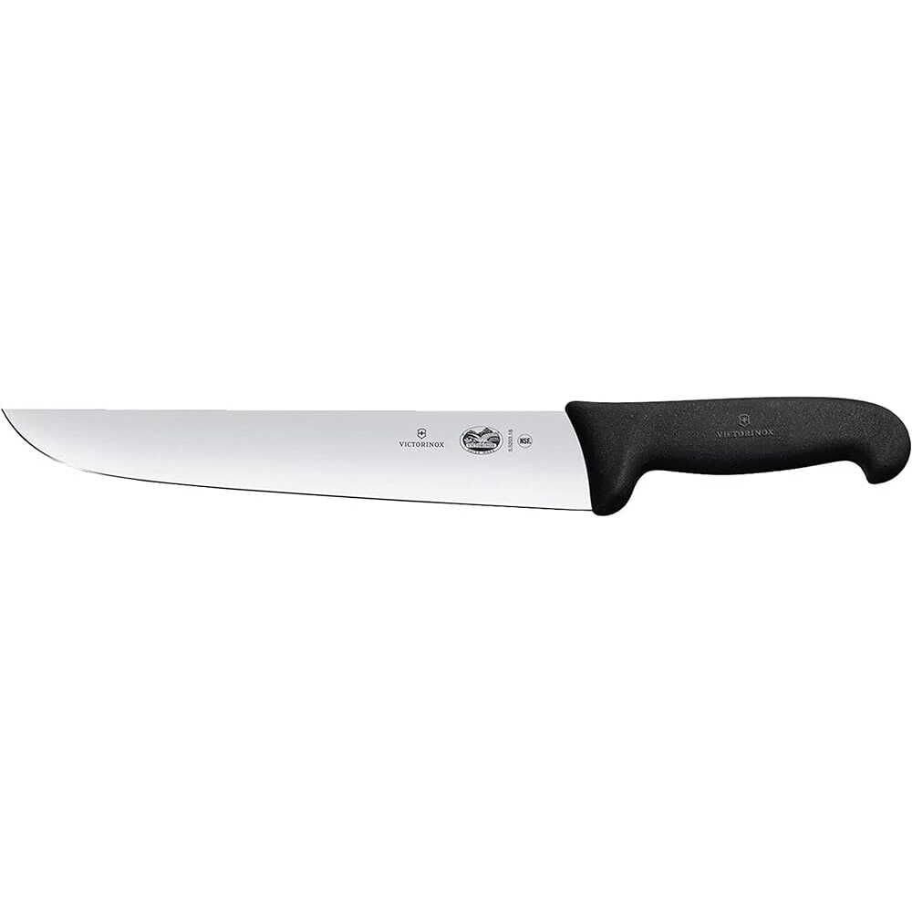 Victorinox Kasap Bıçağı. 26 cm. Siyah Saplı