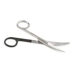 Kruuse Sol El İçin Standart Makas. 14,5 cm. Künt / Sivri. Eğri